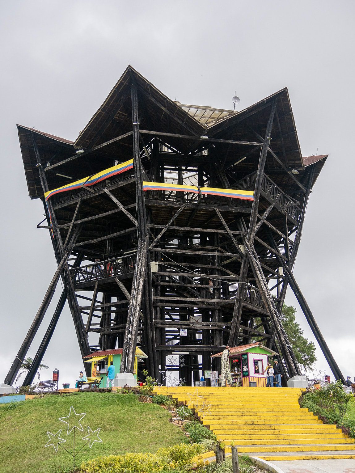 Tour du Mirador Colina Iluminada, Filandia, Colombie