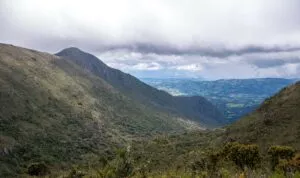 Sanctuaire de la flore et de la faune d'Iguaque, près de Villa de Leyva, Colombie