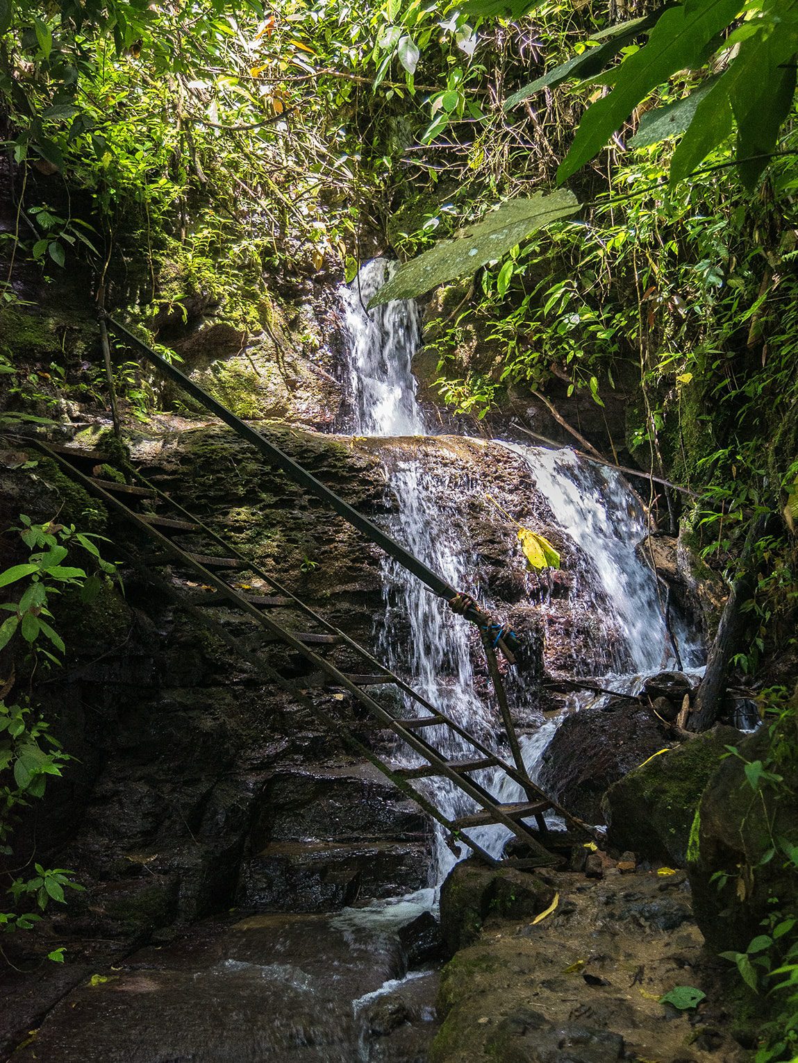 Cascade Juan Curí, San Gil, Colombie