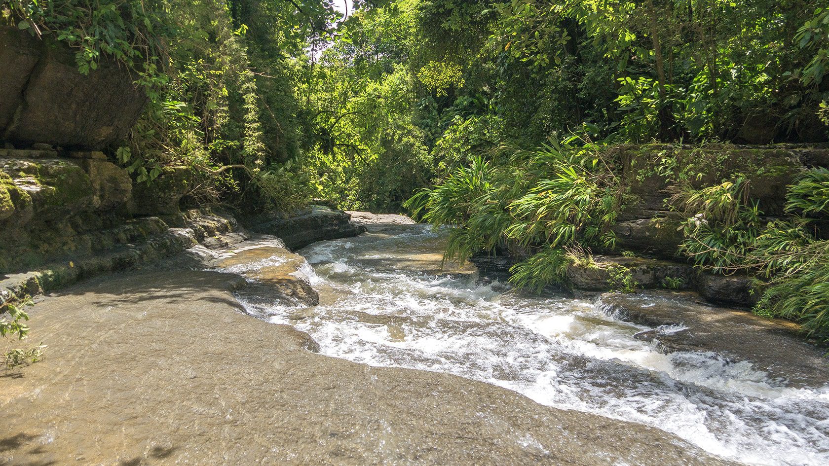 Cascade Juan Curí, San Gil, Colombie