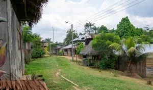 Village de San Martin, près de Leticia, Amazonie colombienne