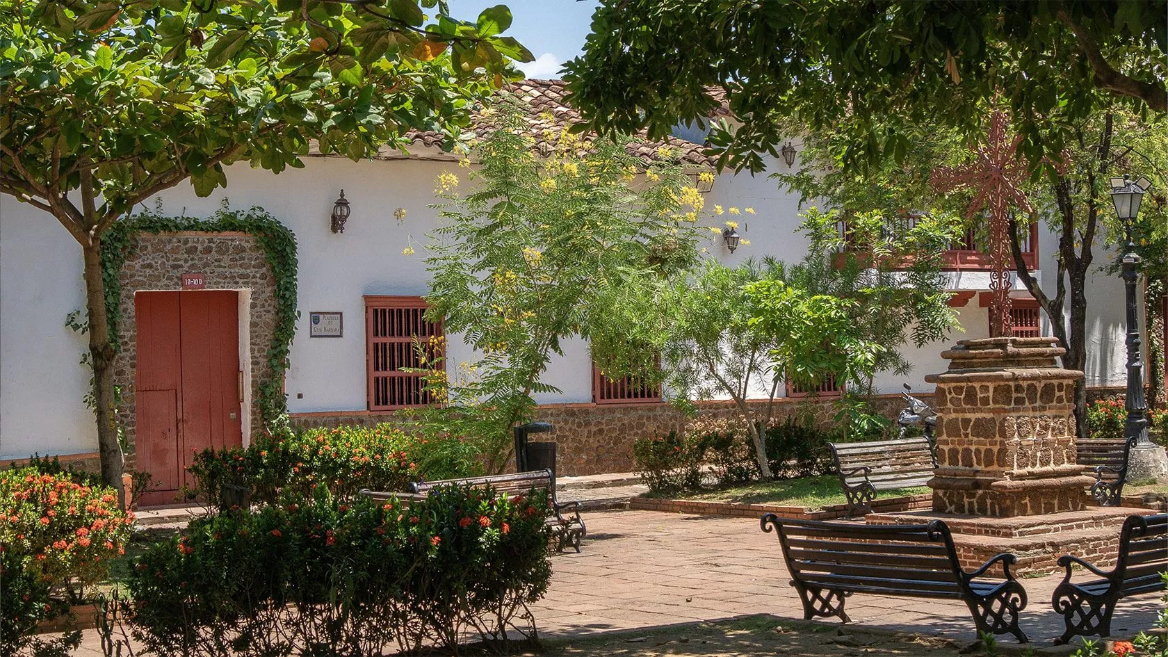 Plazuela Santa Bárbara, Santa Fe de Antioquia, Colombie