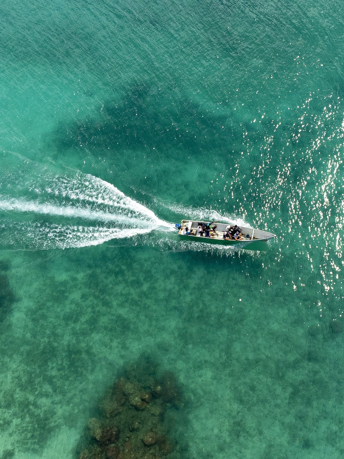Playa del Ica à Sapzurro (Choco caribéen), Colombie
