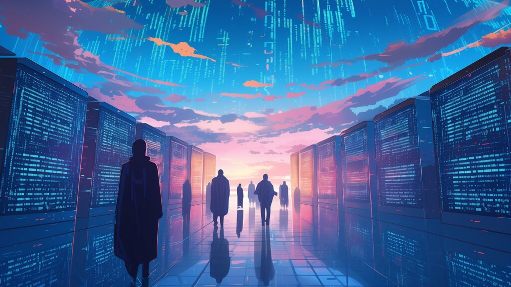 Illustration cybersécurité publique