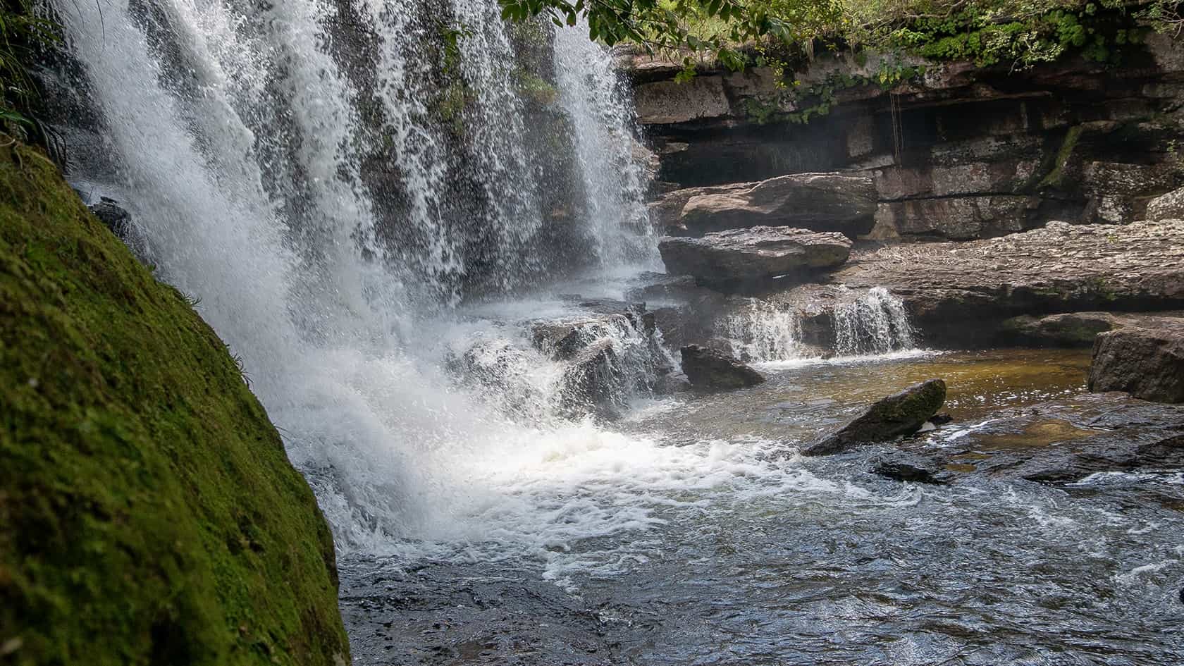 Los Cuarzos, sentier Los Pianos, Parc National Sierra de la Macarena (Meta), Colombie