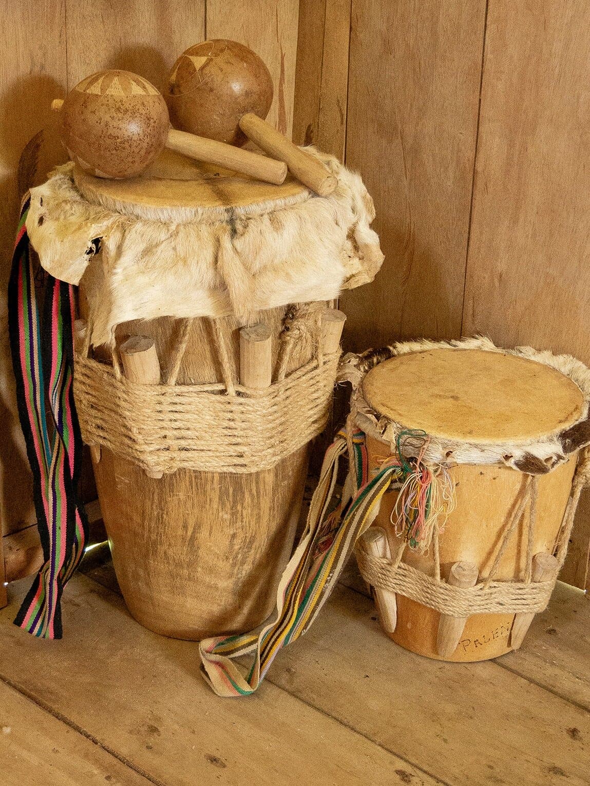 Instruments de musique, Parc archéologique de Santa María la Antigua del Darién, Chocó, Colombie