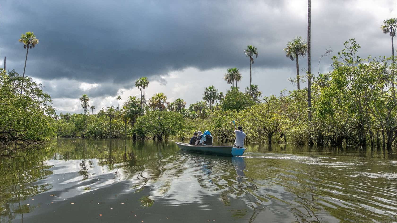 Laguna del Silencio, Parc National Sierra de La Macarena, Colombie