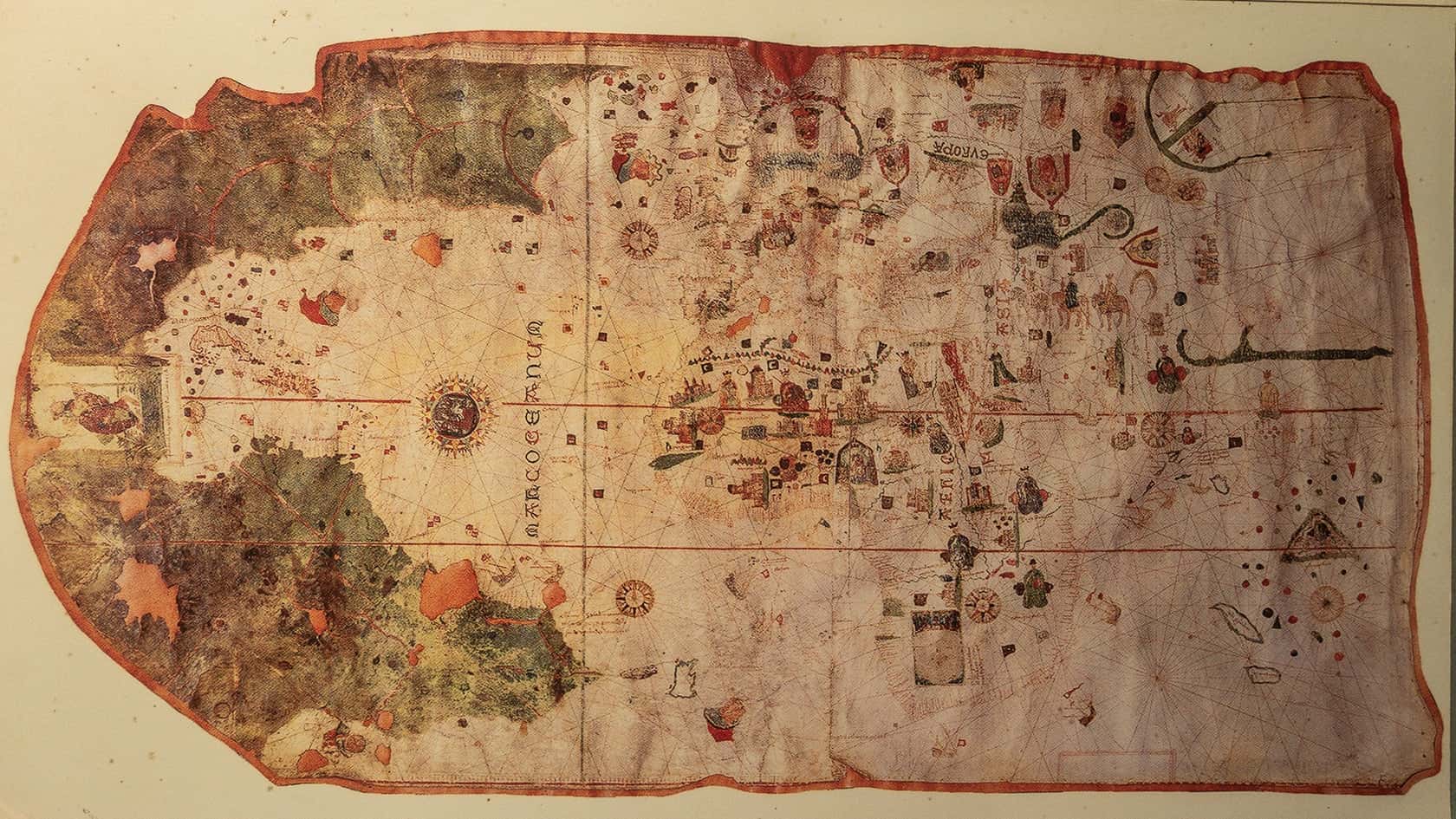 Ancienne carte, Parc archéologique de Santa María la Antigua del Darién, Chocó, Colombie