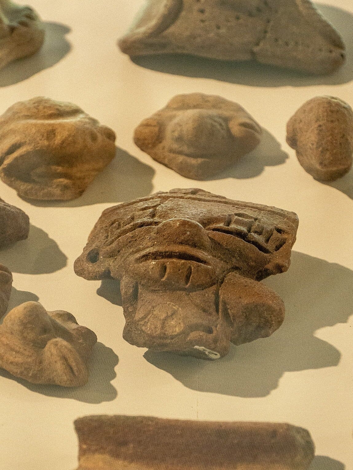 Pièces de céramique, Parc archéologique de Santa María la Antigua del Darién, Chocó, Colombie