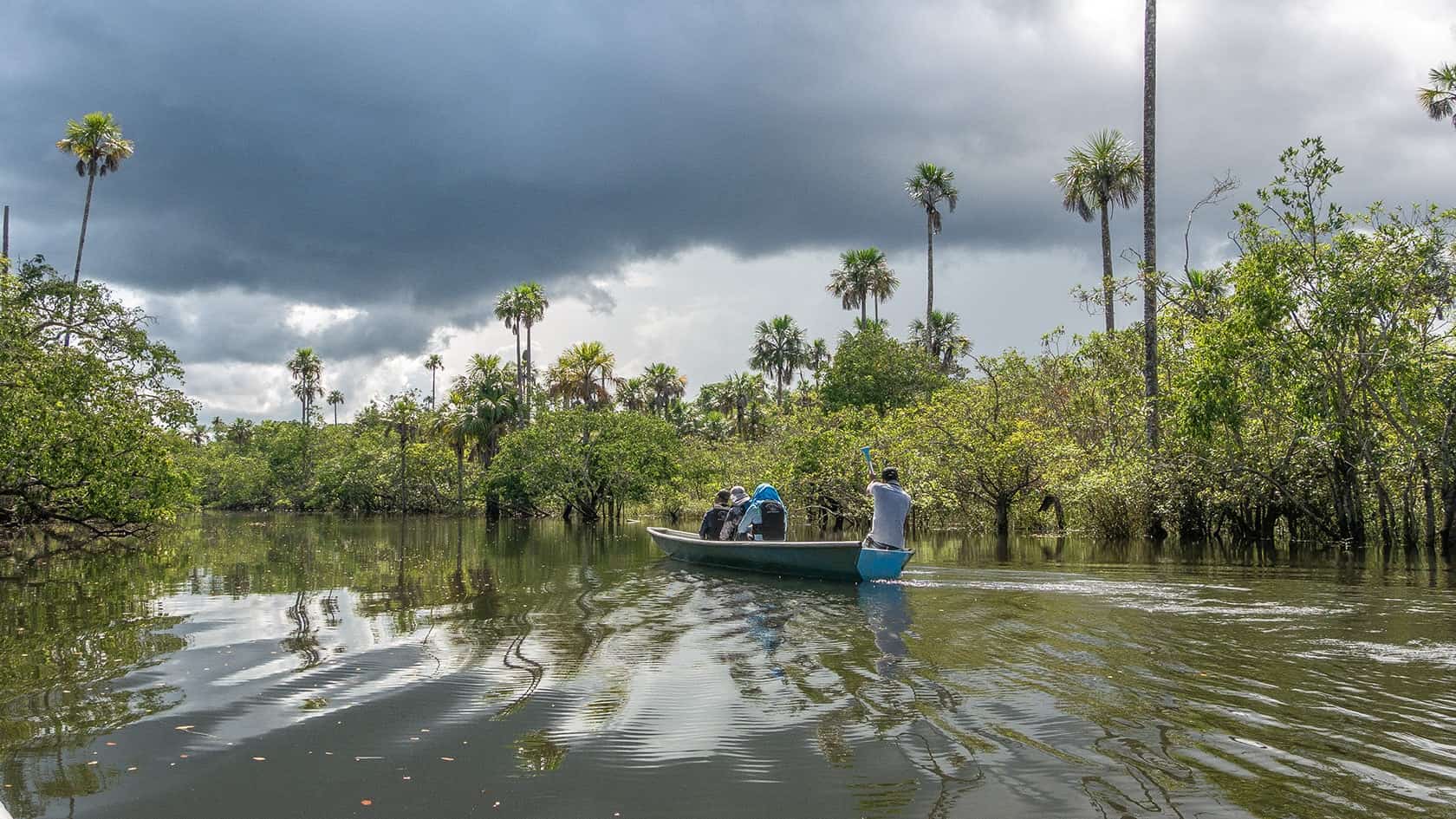 Sentier Laguna del Silencio, Parc National Sierra de la Macarena, Colombie