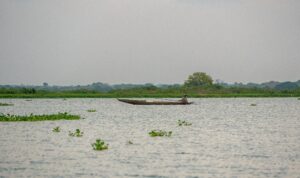 Pêcheur, Ciénaga de Pijiño, Colombie