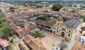 Plaza Real de la Concepcion, Mompox, Colombie
