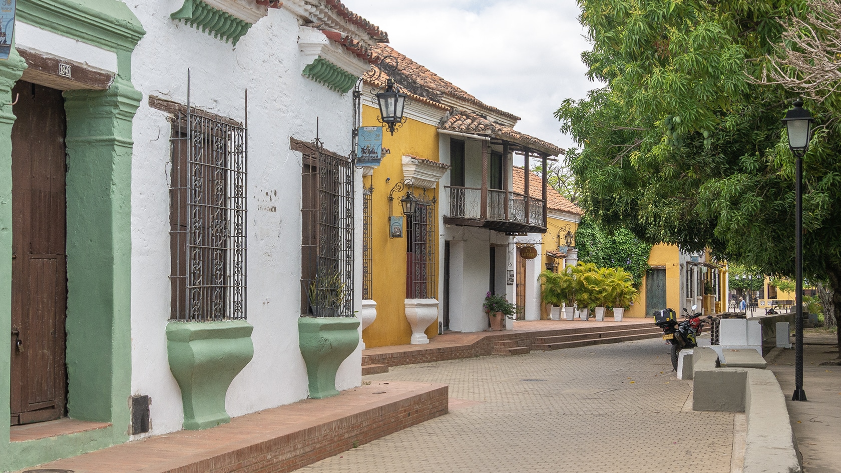 Maisons coloniales, Mompox, Colombie