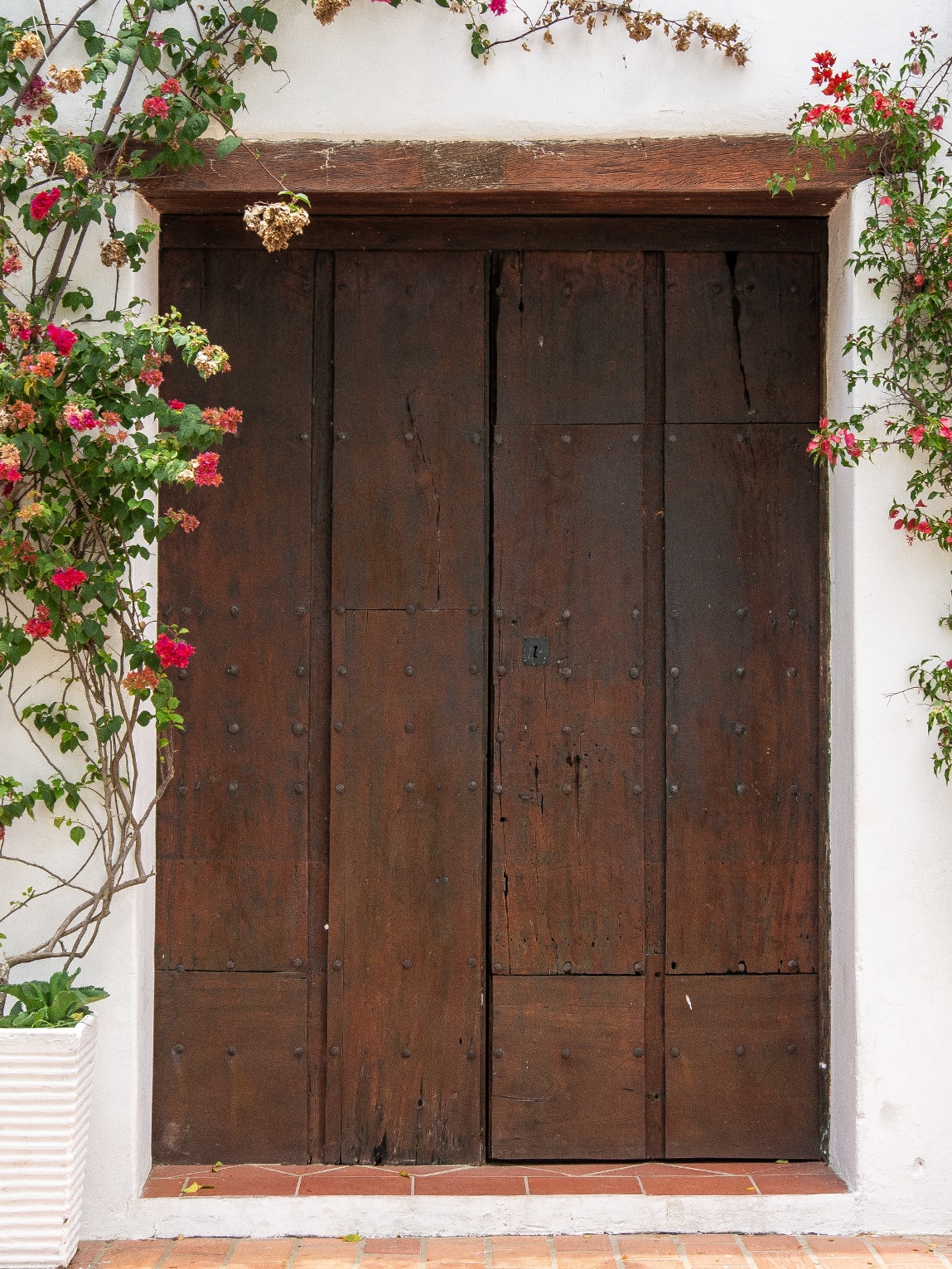 Porte ancienne, Mompox, Colombie