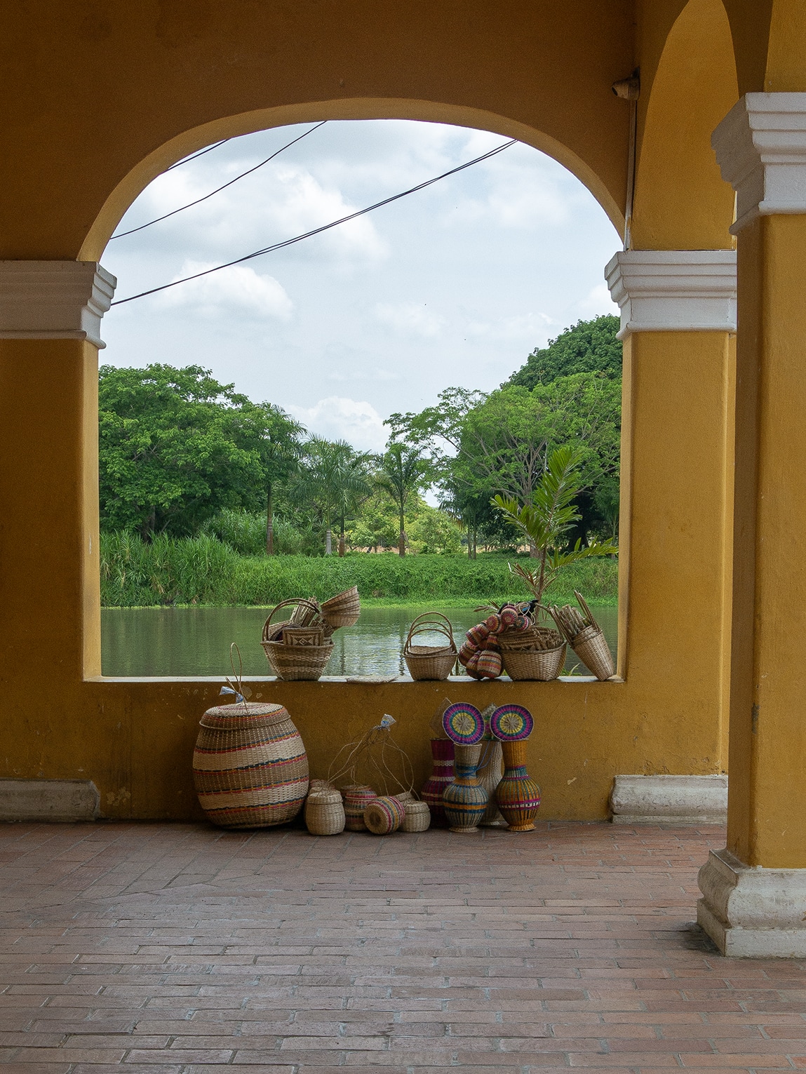 Plaza del Mercado, Mompox, Colombie