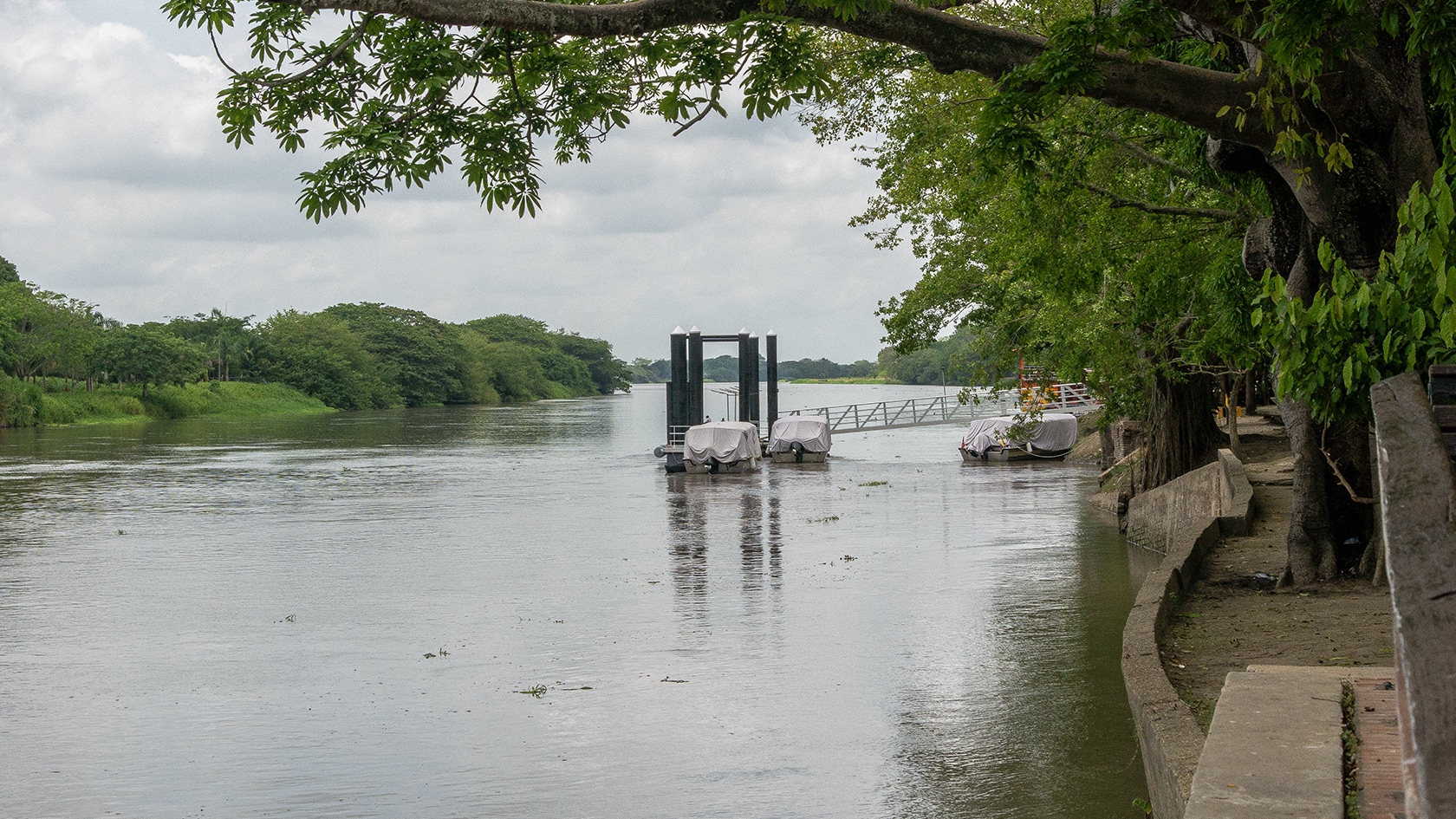 Fleuve Magdalena, Mompox, Colombie