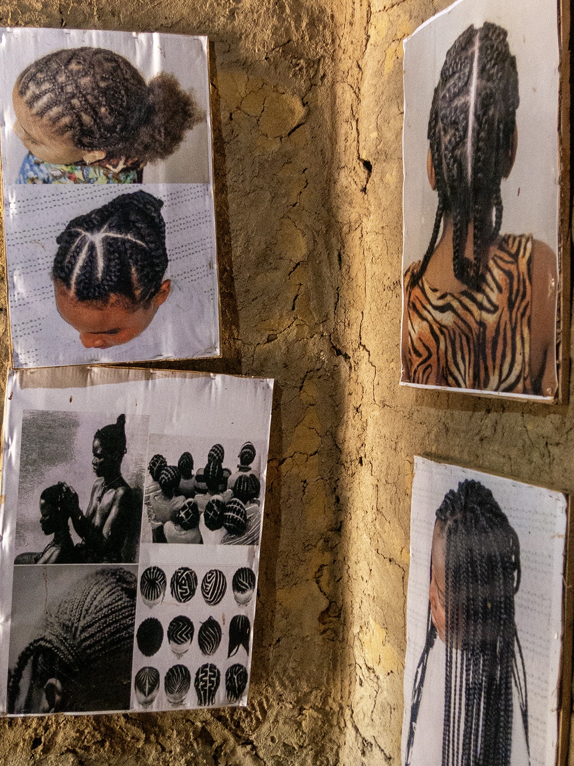 Photos des coiffures afro-colombiennes, San Basilio de Palenque, Colombie